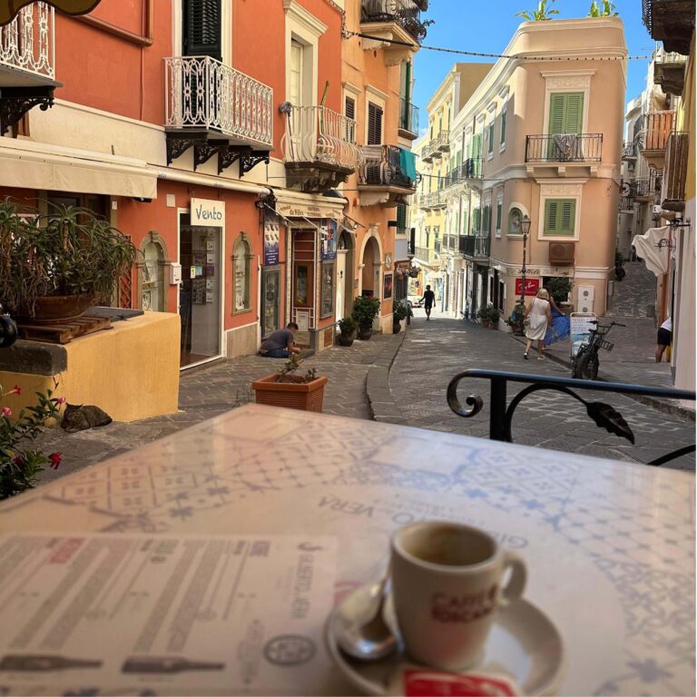 Espresso in Lipari Town