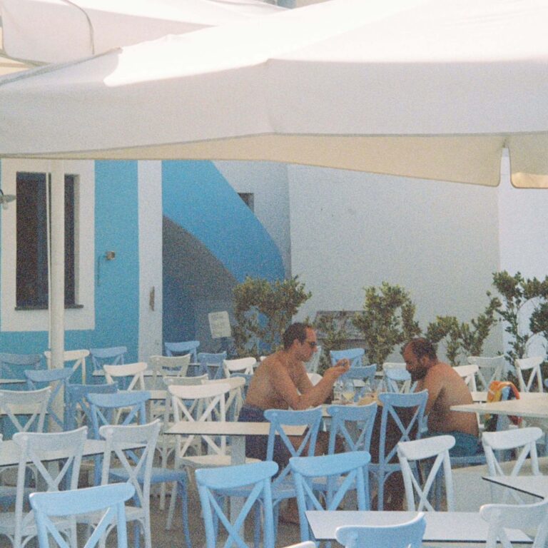 Salina - Granita on terrace