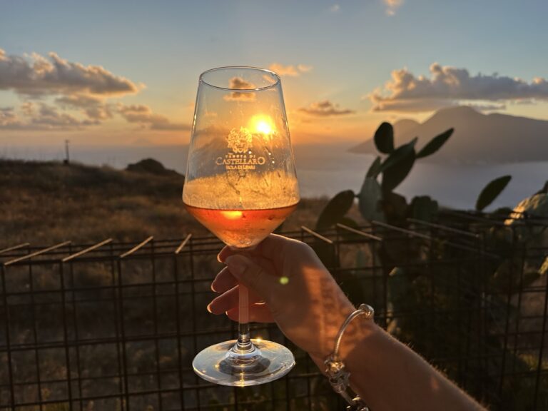 wine tasting lipari